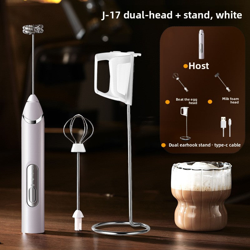 Handheld Electric Milk Frother and Mixer