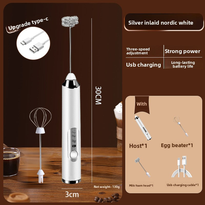 Handheld Electric Milk Frother and Mixer