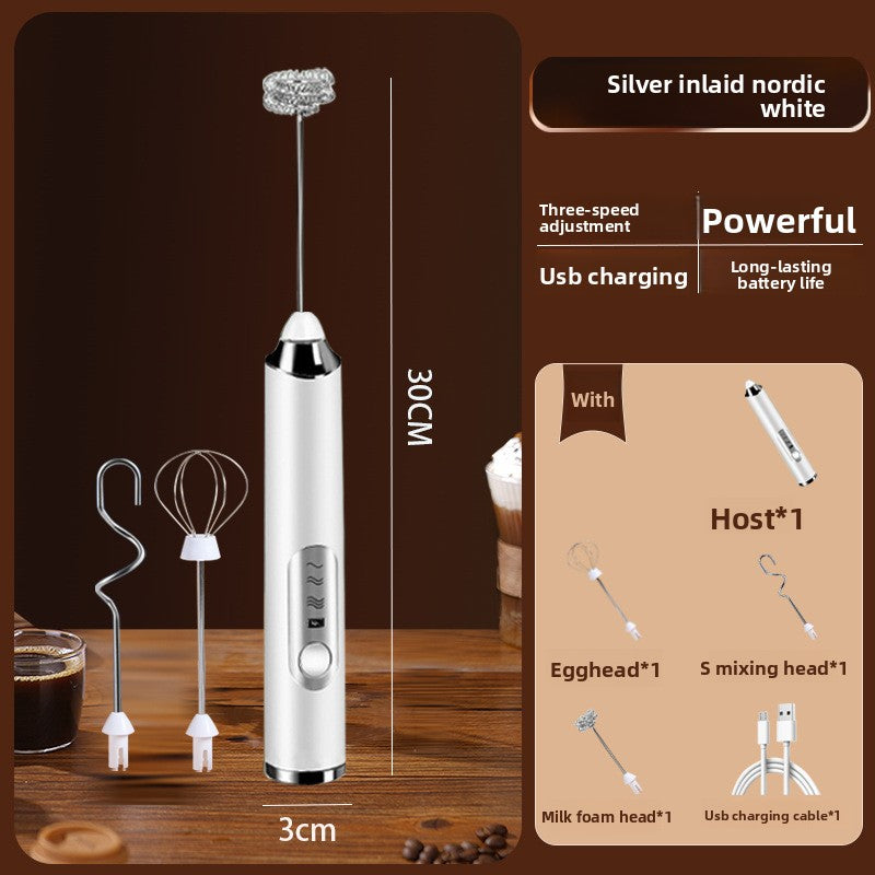Handheld Electric Milk Frother and Mixer