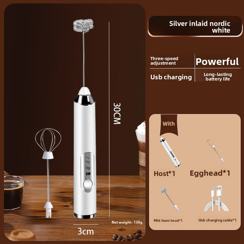 Handheld Electric Milk Frother and Mixer