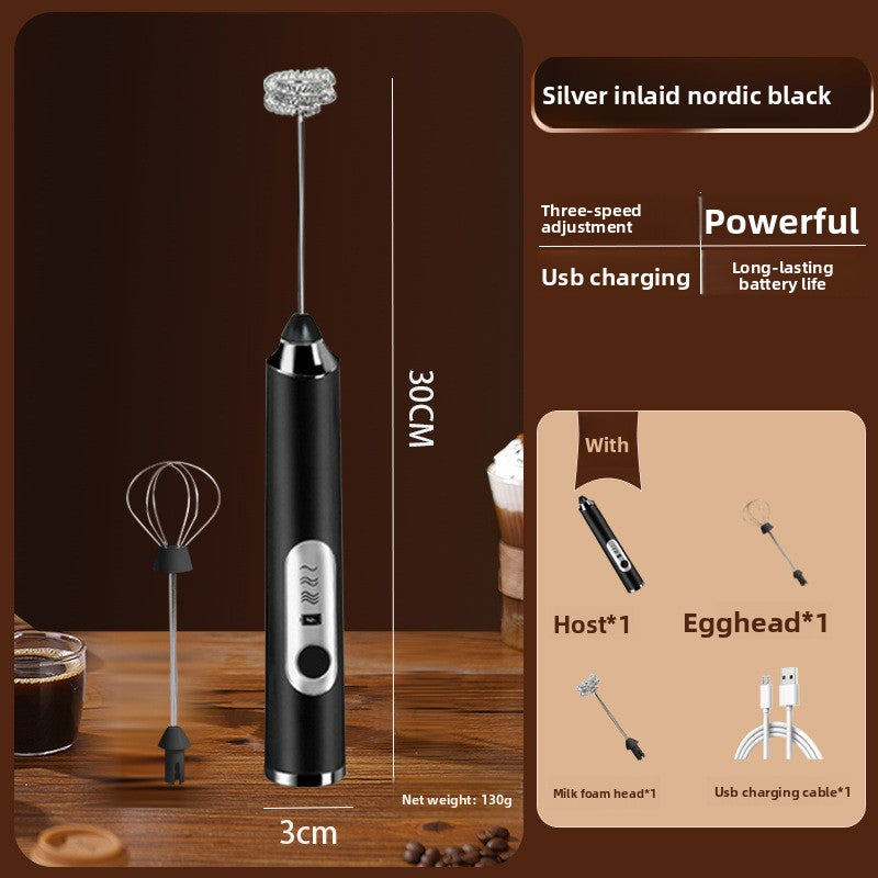 Handheld Electric Milk Frother and Mixer