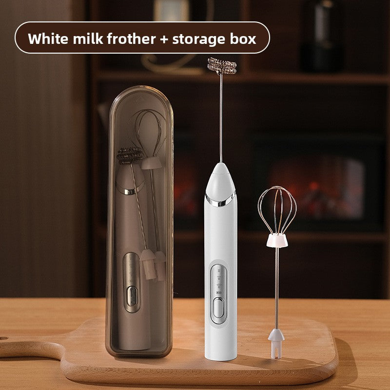 Handheld Electric Milk Frother and Mixer