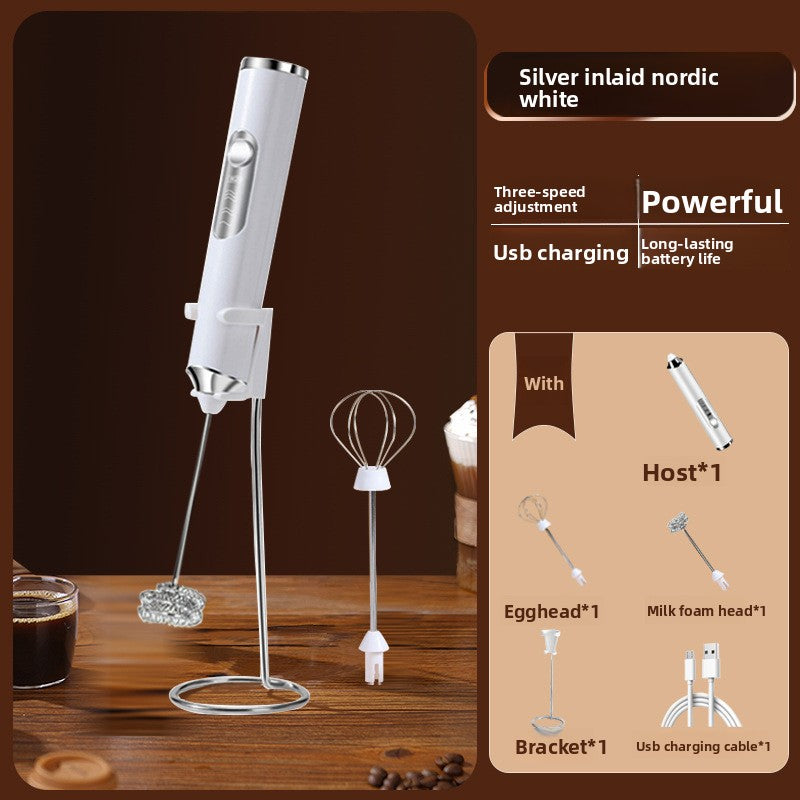 Handheld Electric Milk Frother and Mixer