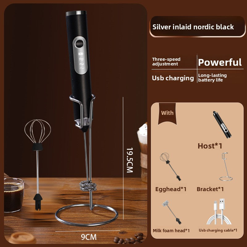 Handheld Electric Milk Frother and Mixer