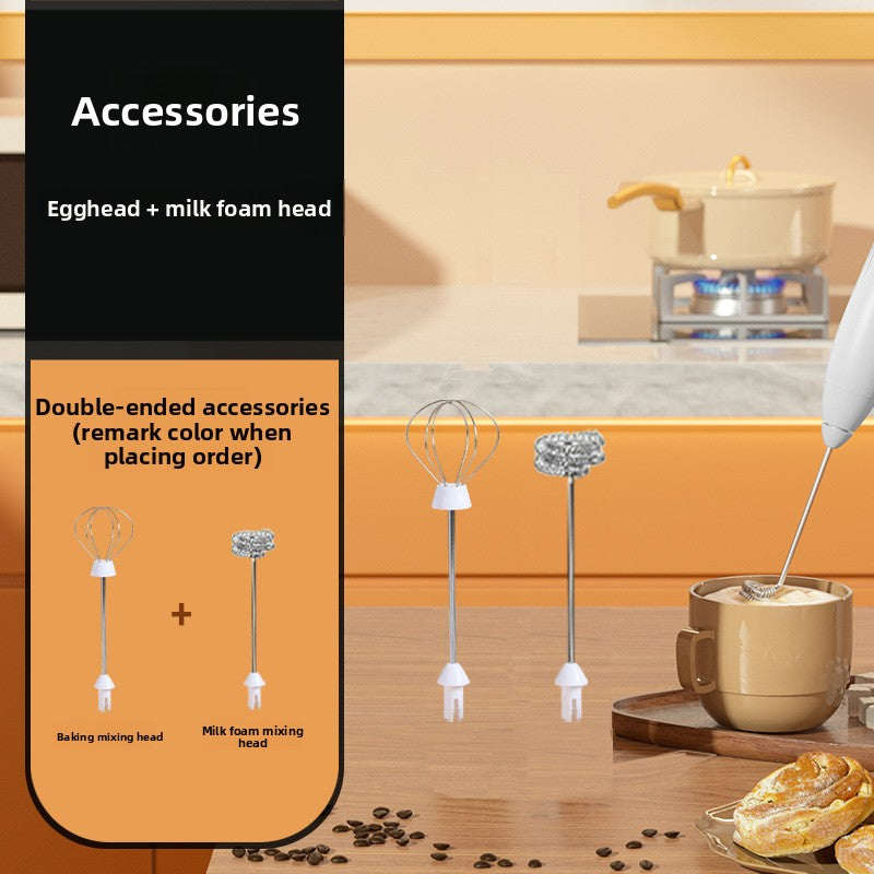 Handheld Electric Milk Frother and Mixer