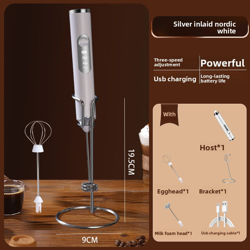 Handheld Electric Milk Frother and Mixer