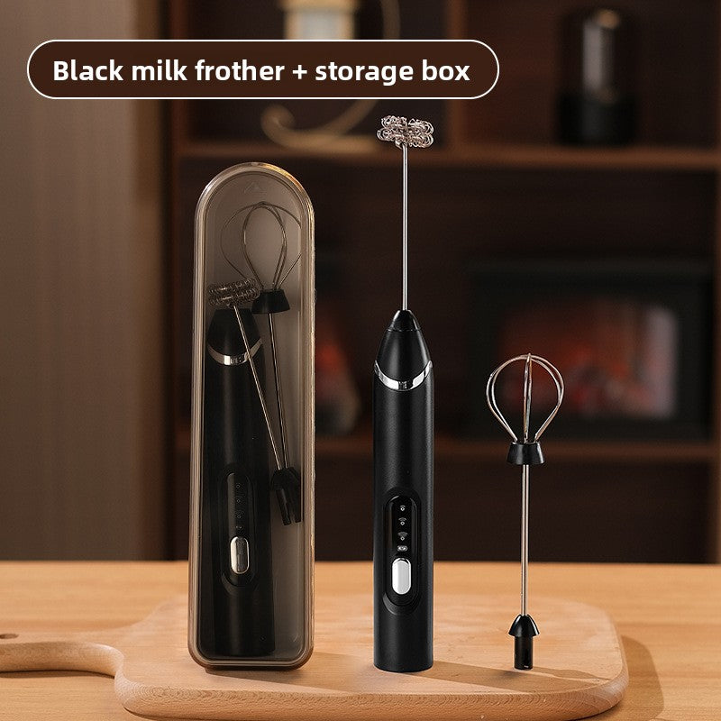 Handheld Electric Milk Frother and Mixer