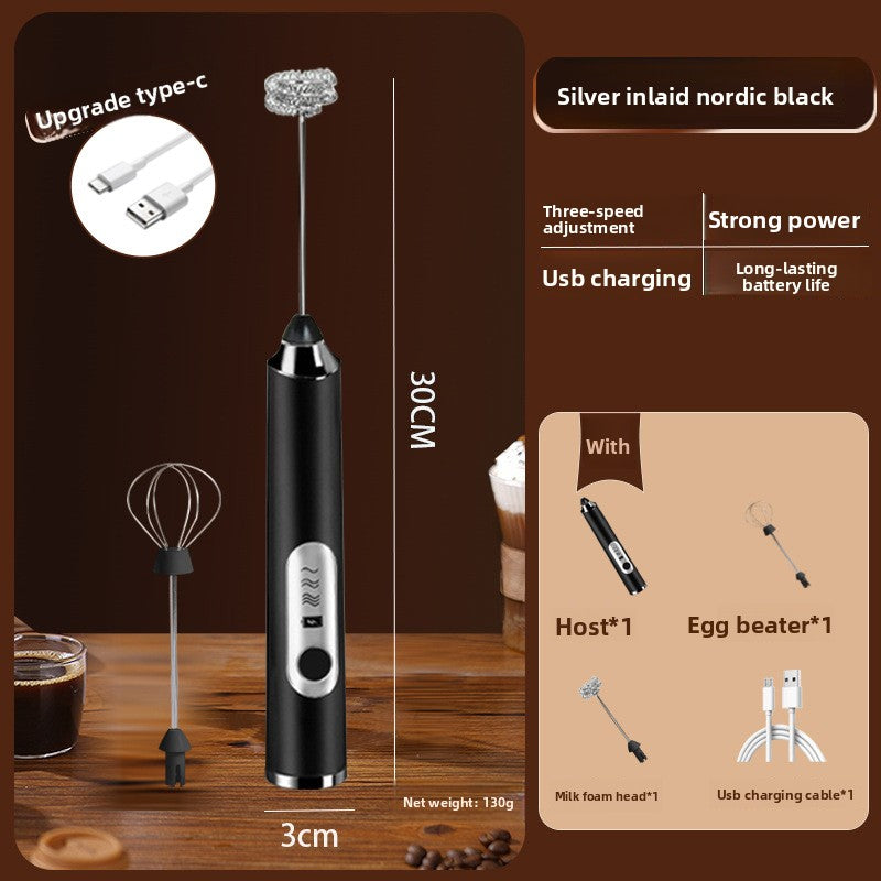 Handheld Electric Milk Frother and Mixer