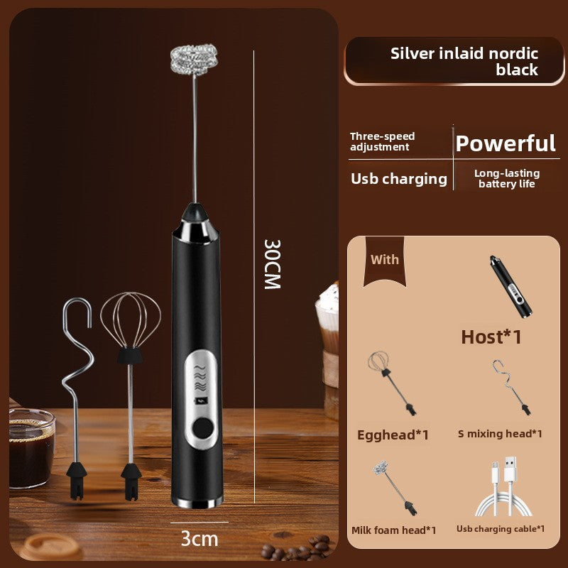 Handheld Electric Milk Frother and Mixer