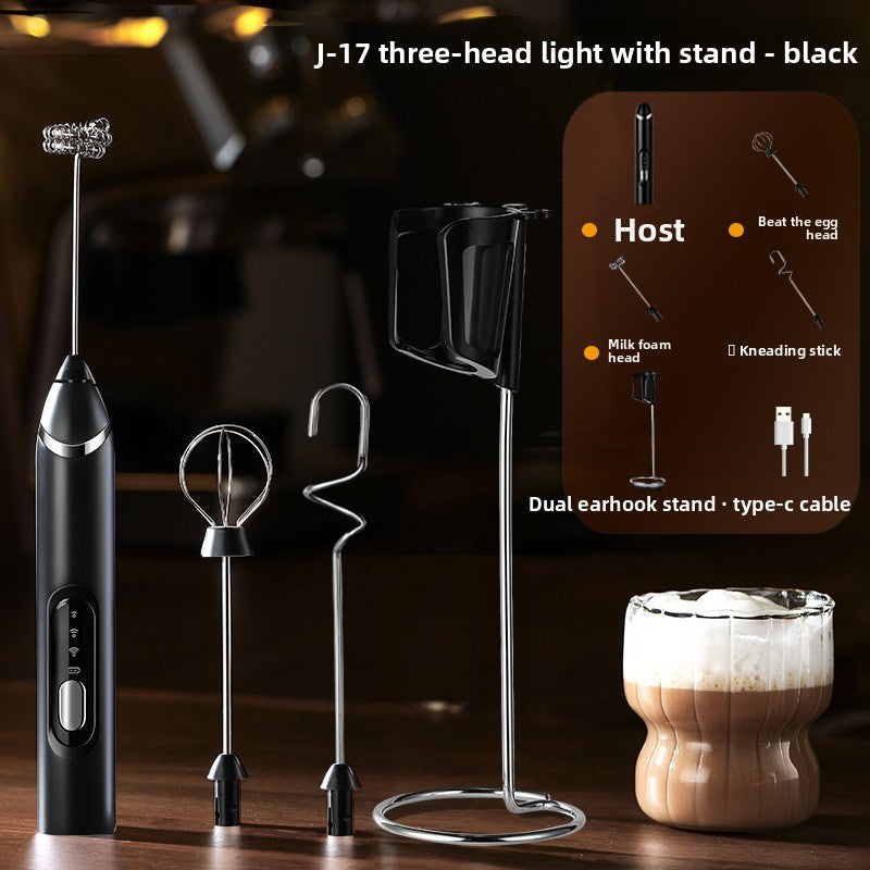 Handheld Electric Milk Frother and Mixer